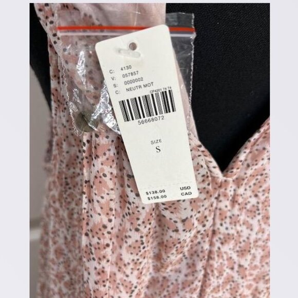 Natalie Flounced Tunic Dress in Neutral Motif from Anthropologie-Size Medium-NWT - Picture 10 of 10